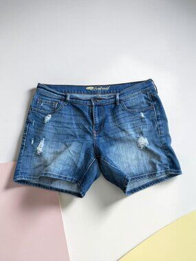 OLD NAVY Boyfriend Jean Denim Shorts Size 12